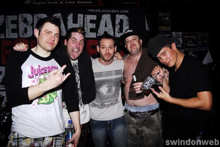 Zebrahead in Swindon